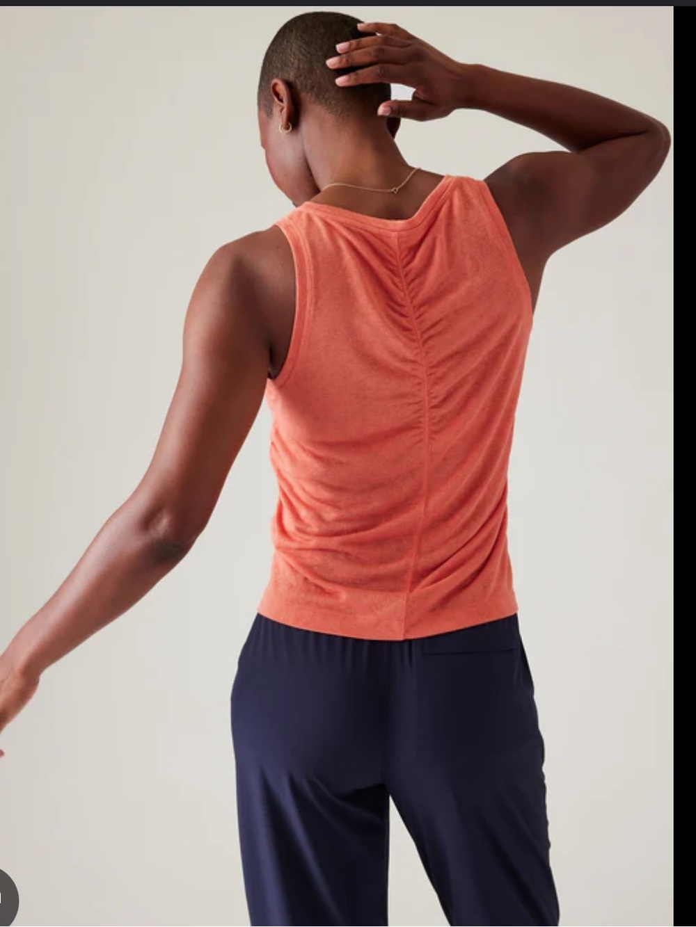 Athleta Breezy Ruched Tank - Picture 2 of 5